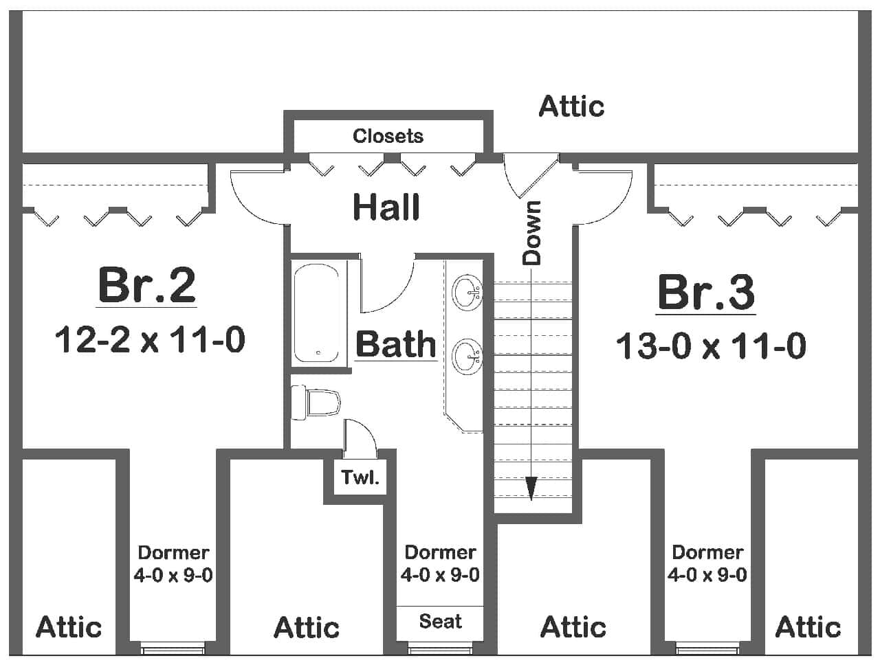 Floor Plan Second Story