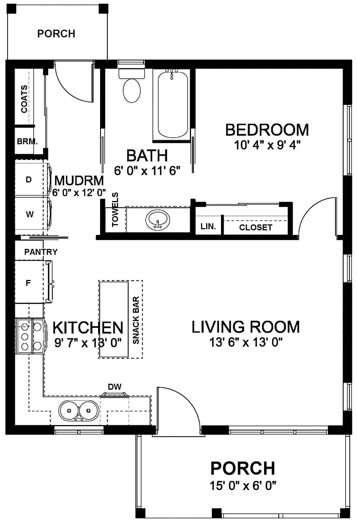 Floor Plan Main Level