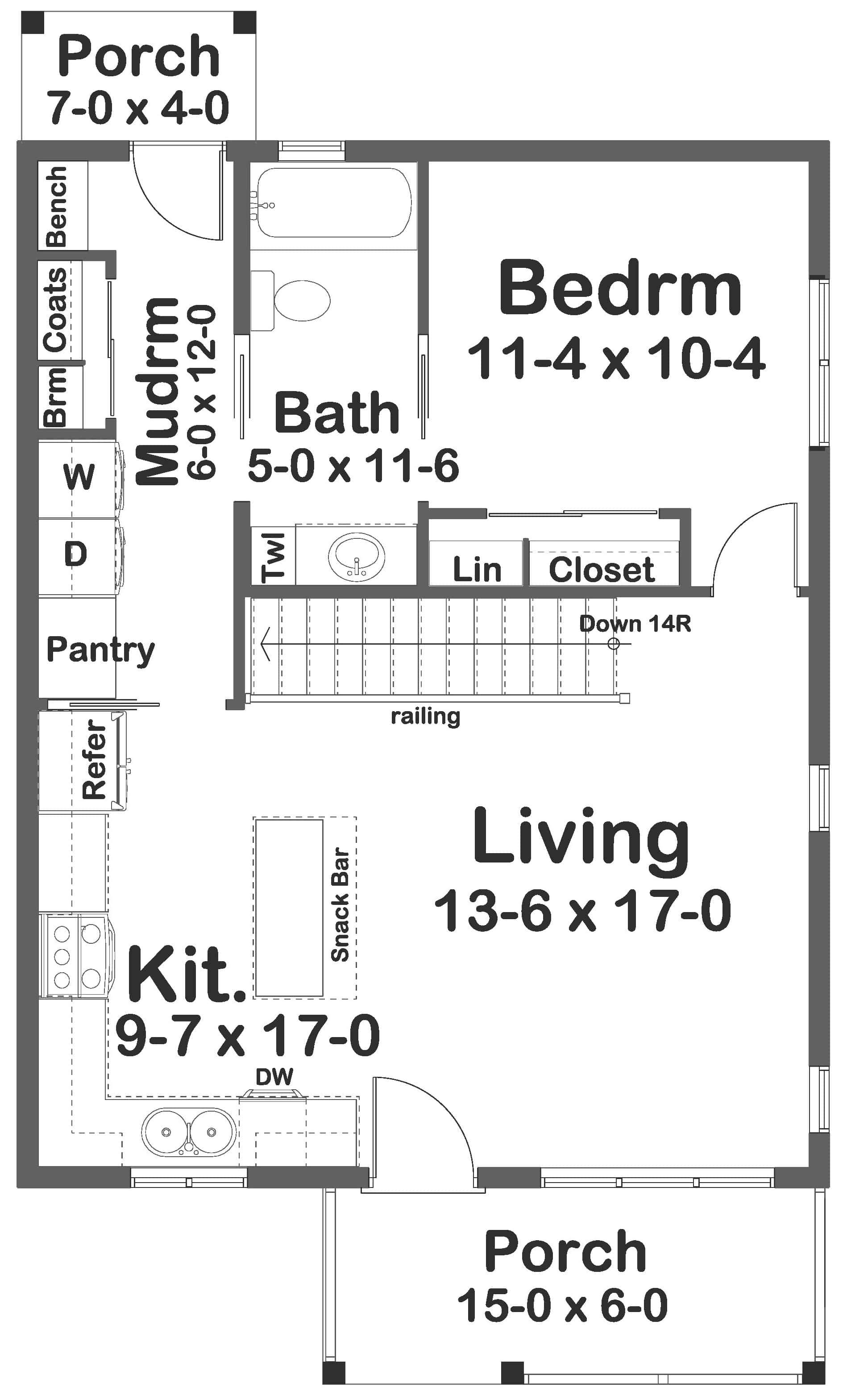 Floor Plan First Story