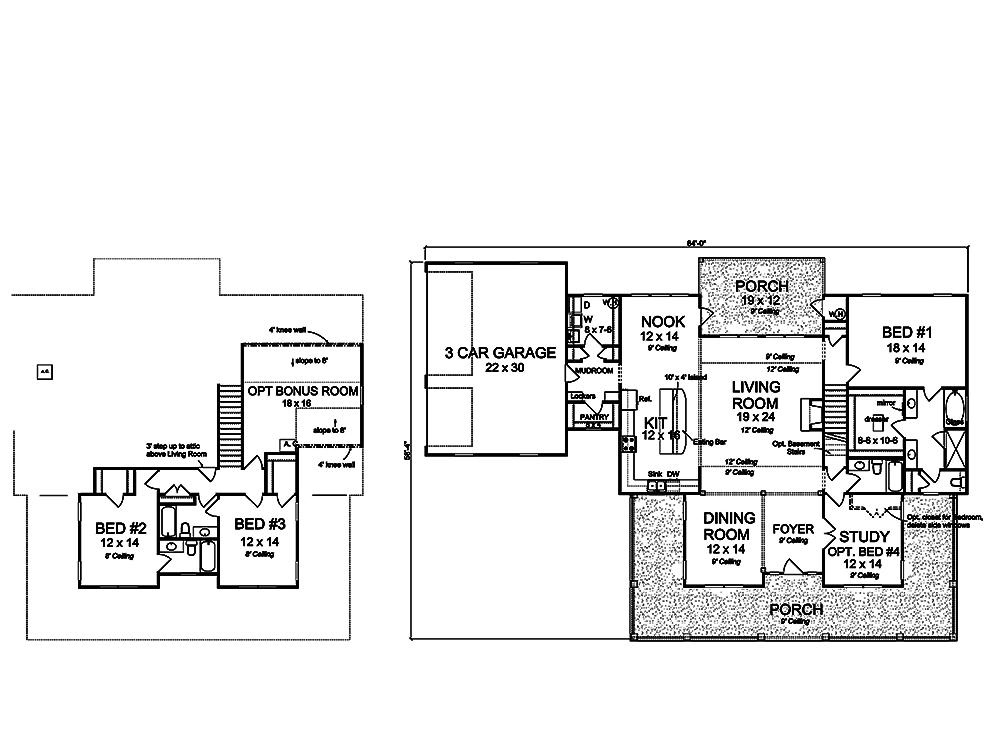 Floor Plan Main Level