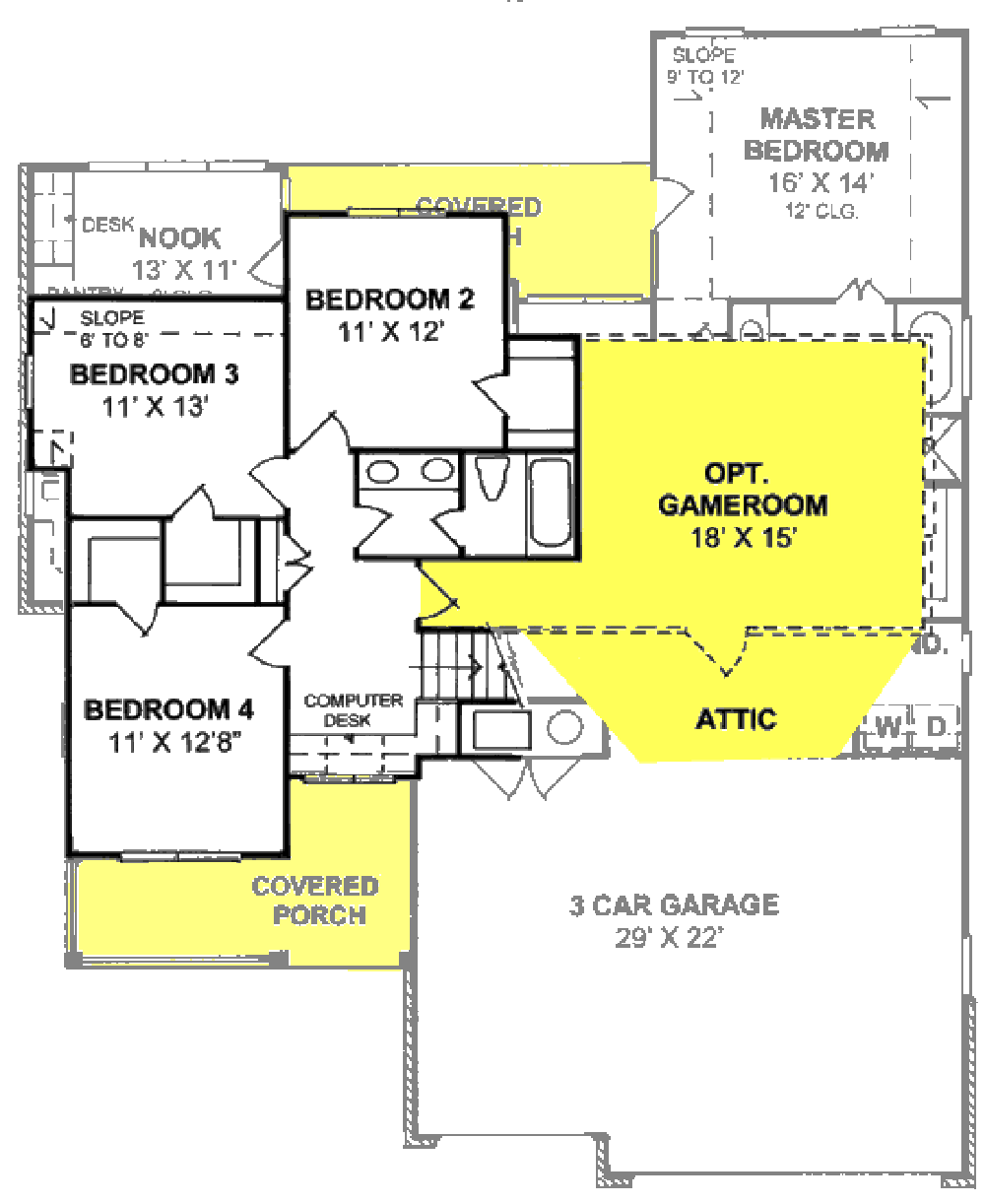 Floor Plan Upper Level
