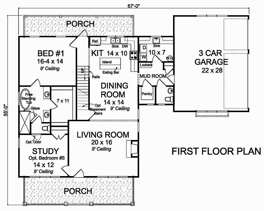 Floor Plan Main Level