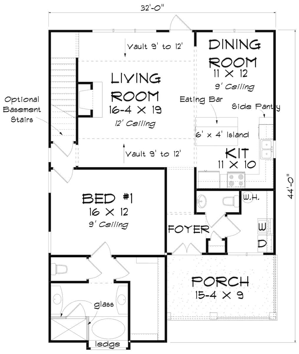Floor Plan Main Level