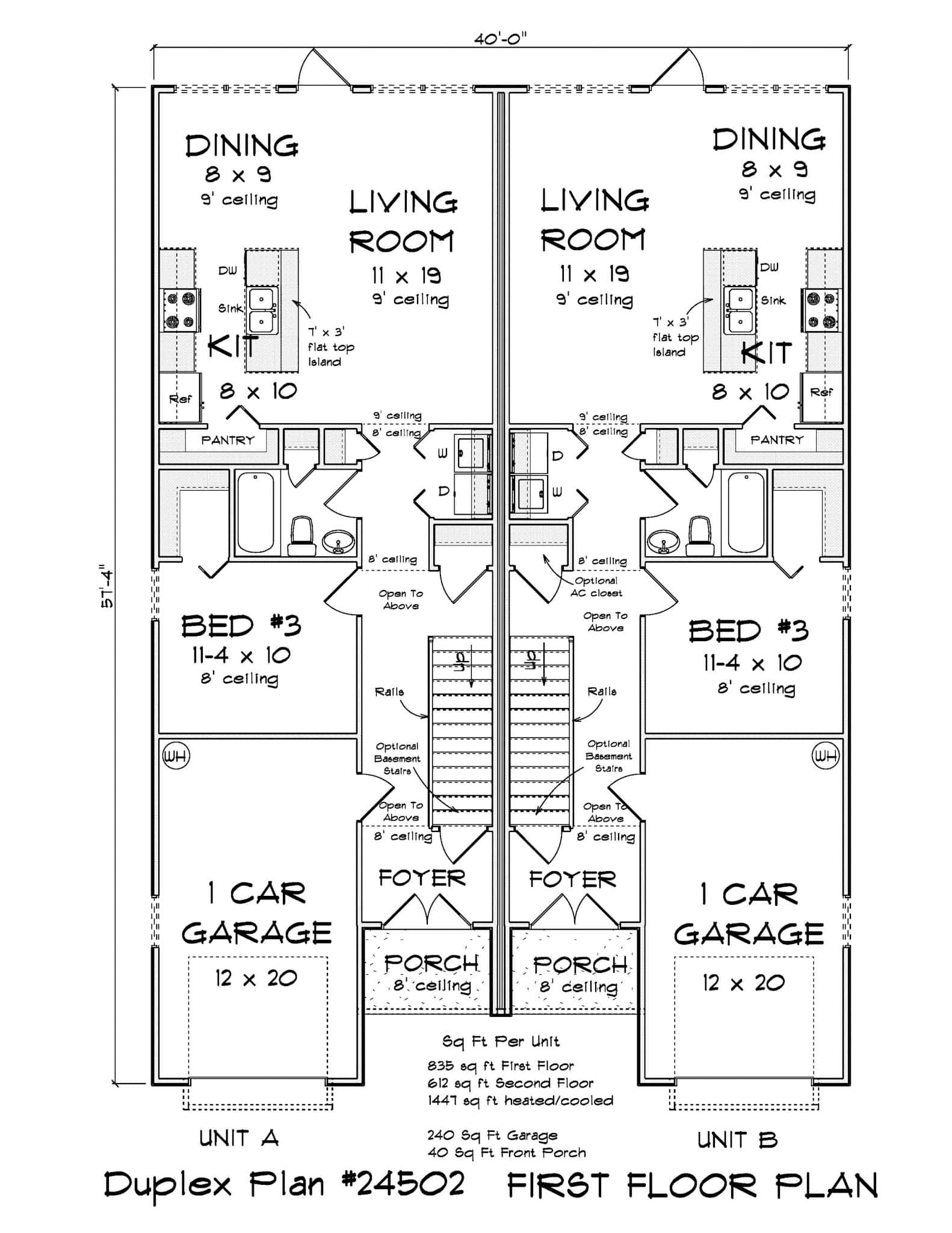 Floor Plan First Story