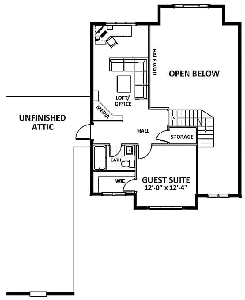 Floor Plan Upper Level