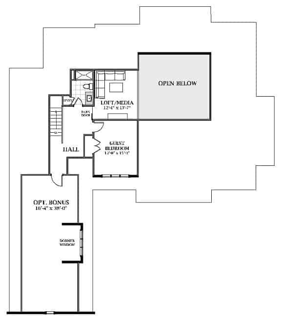 Floor Plan Upper Level