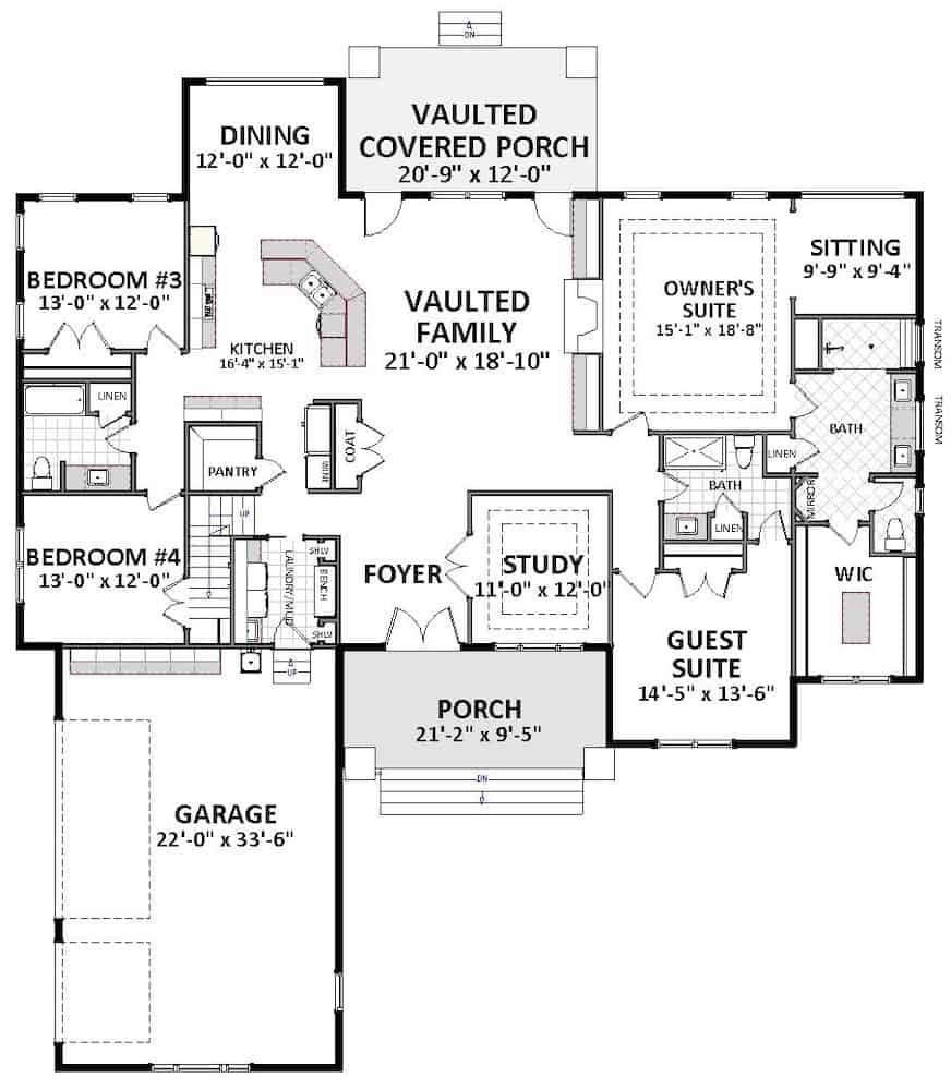 Floor Plan Main Level