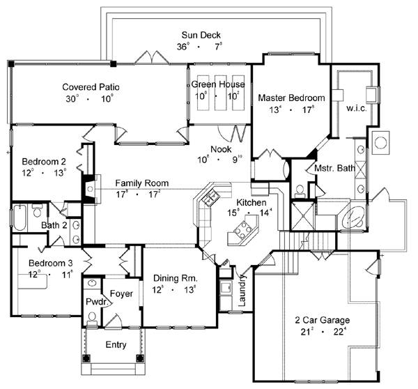Floor Plan Main Level
