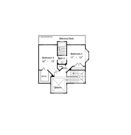Floor Plan Upper Level