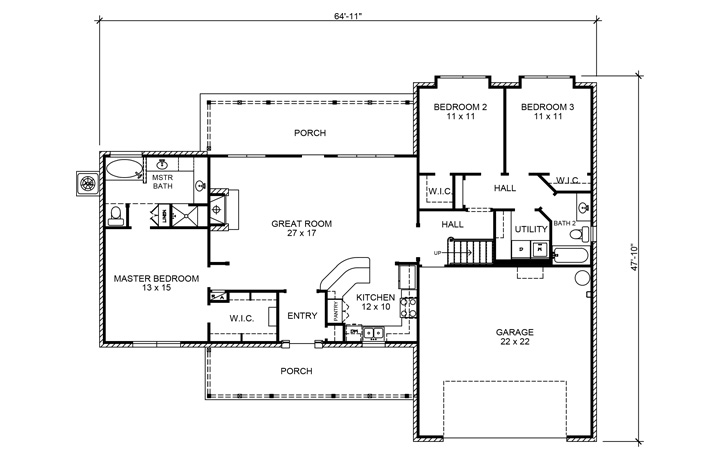 Floor Plan Main Level