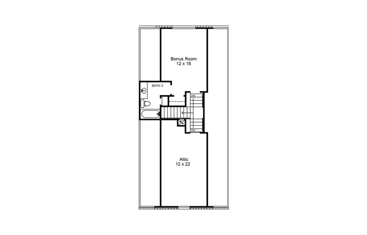 Floor Plan Bonus Room