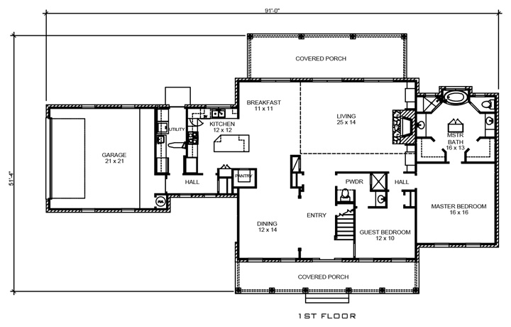 Floor Plan Main Level