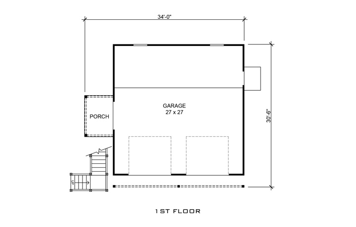 Floor Plan Garage