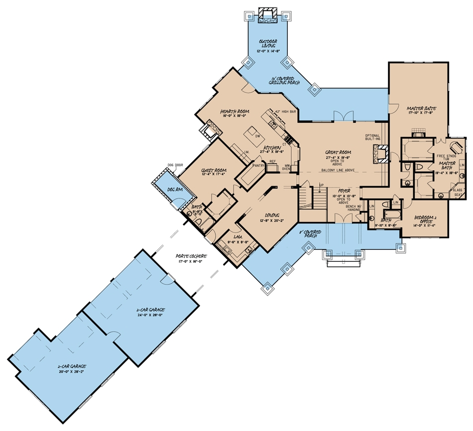Floor Plan Main Level
