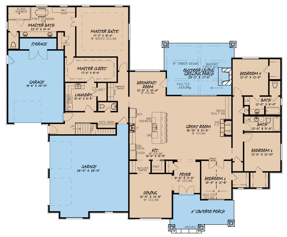 Floor Plan Main Level