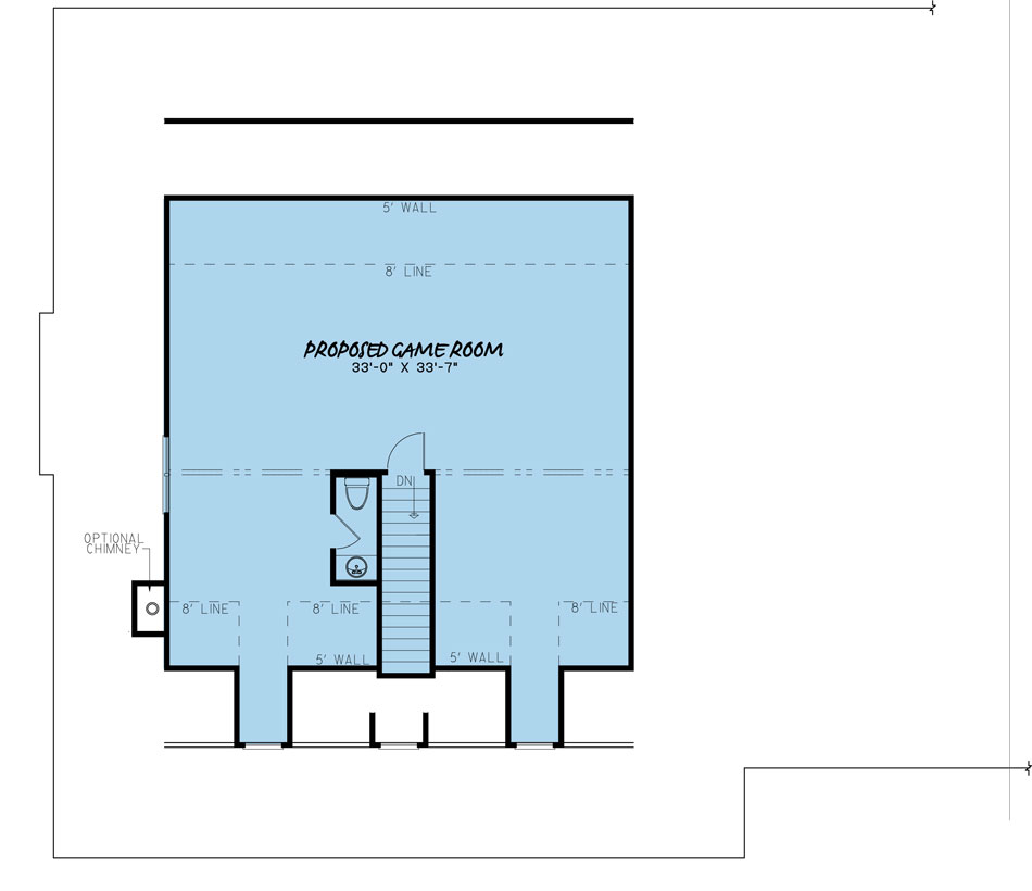 Floor Plan Bonus Room