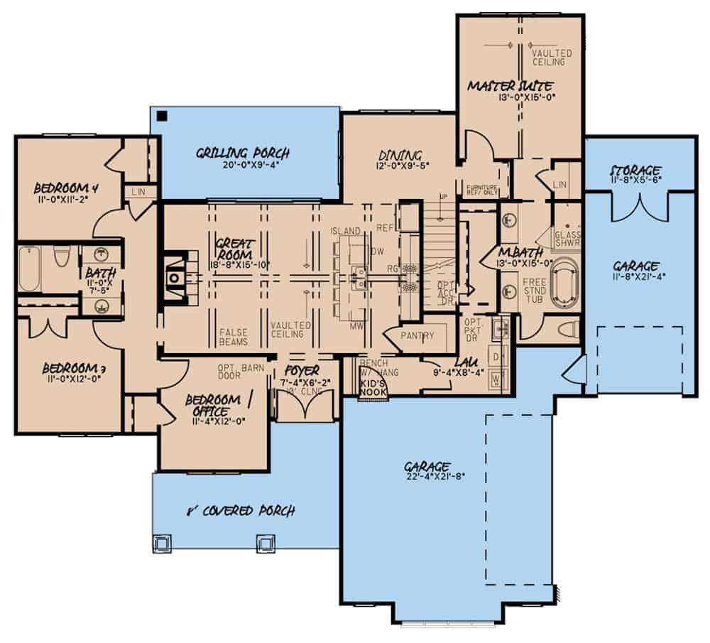 Floor Plan Main Level