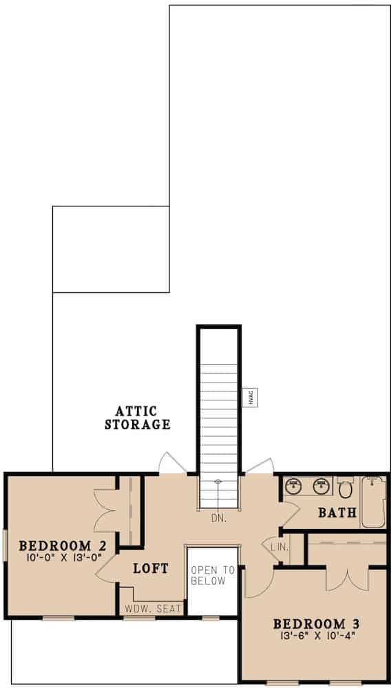 Floor Plan Upper Level