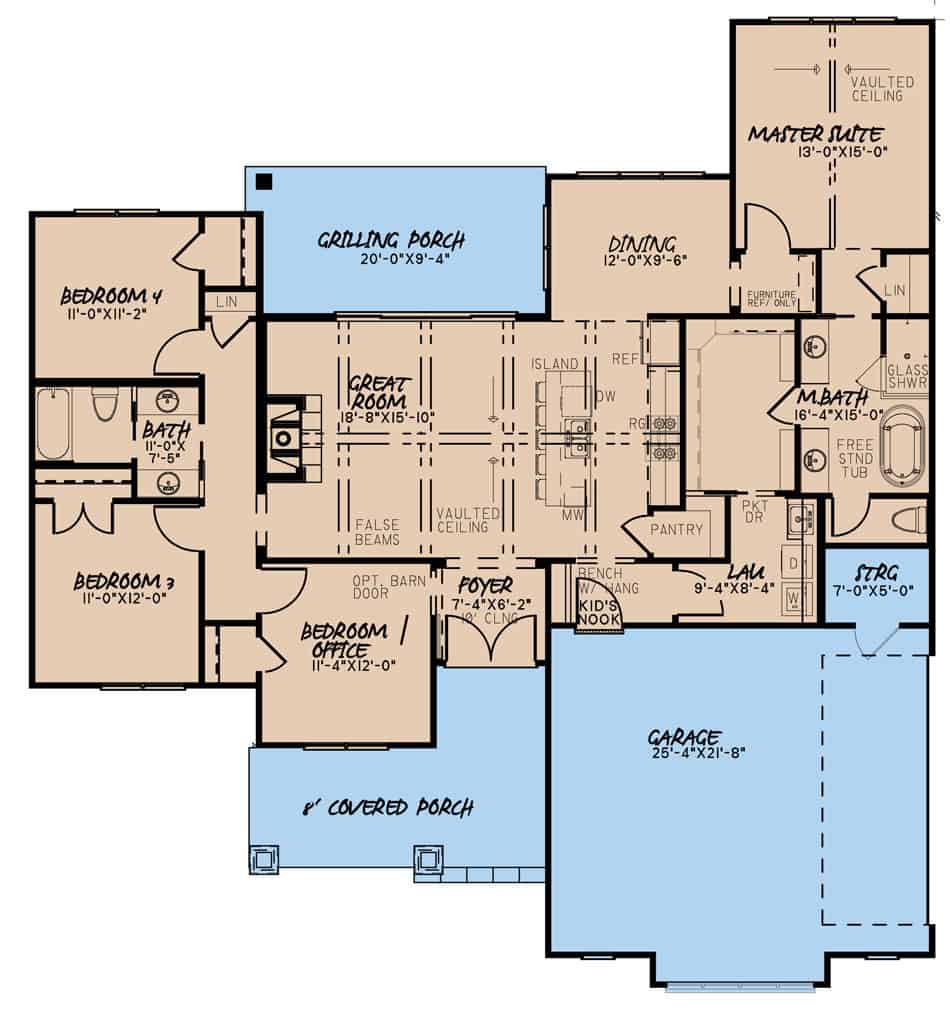 Floor Plan Main Level