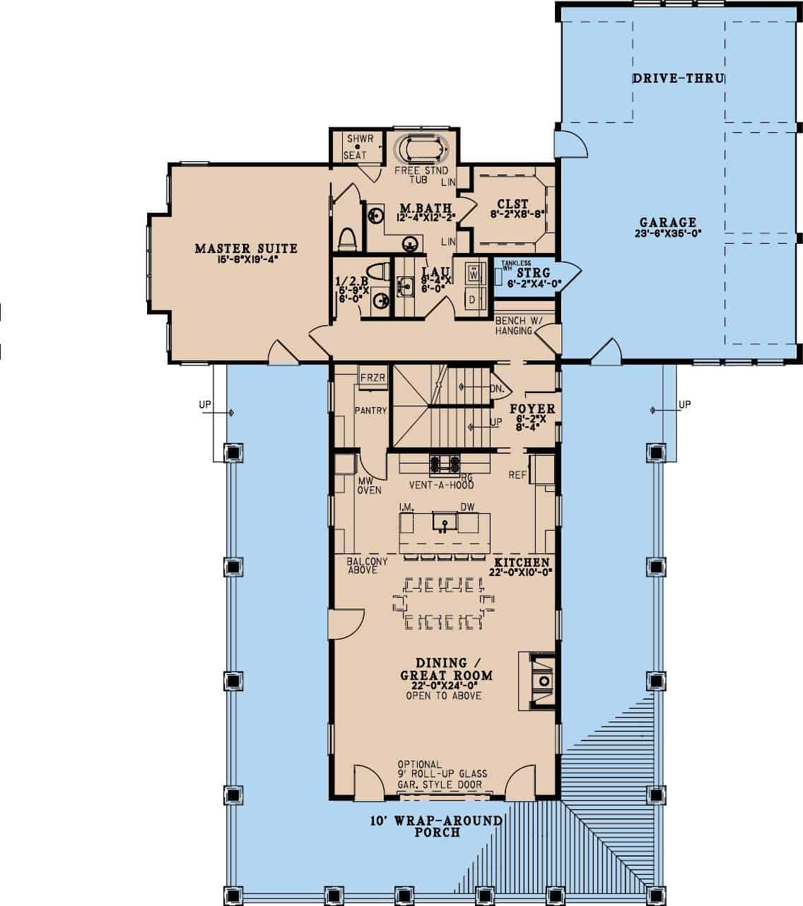 Floor Plan First Story