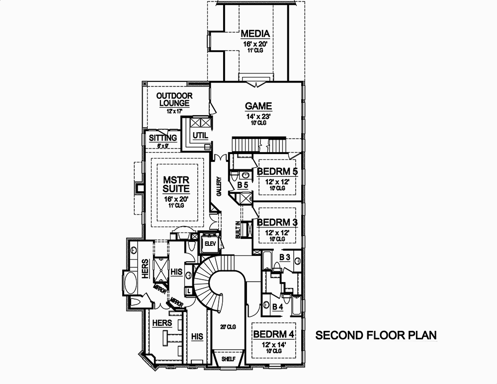 Floor Plan Upper Level