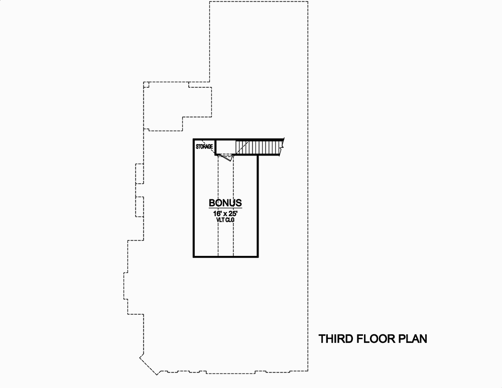 Floor Plan Third Story