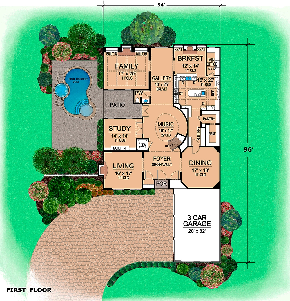 Floor Plan Main Level