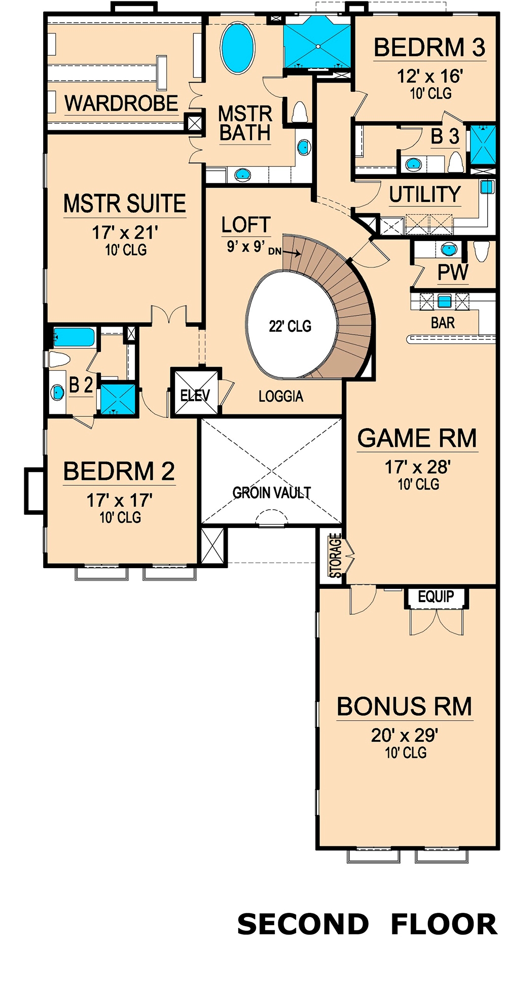 Floor Plan Upper Level