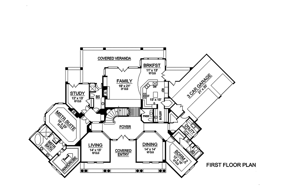 Floor Plan Main Level