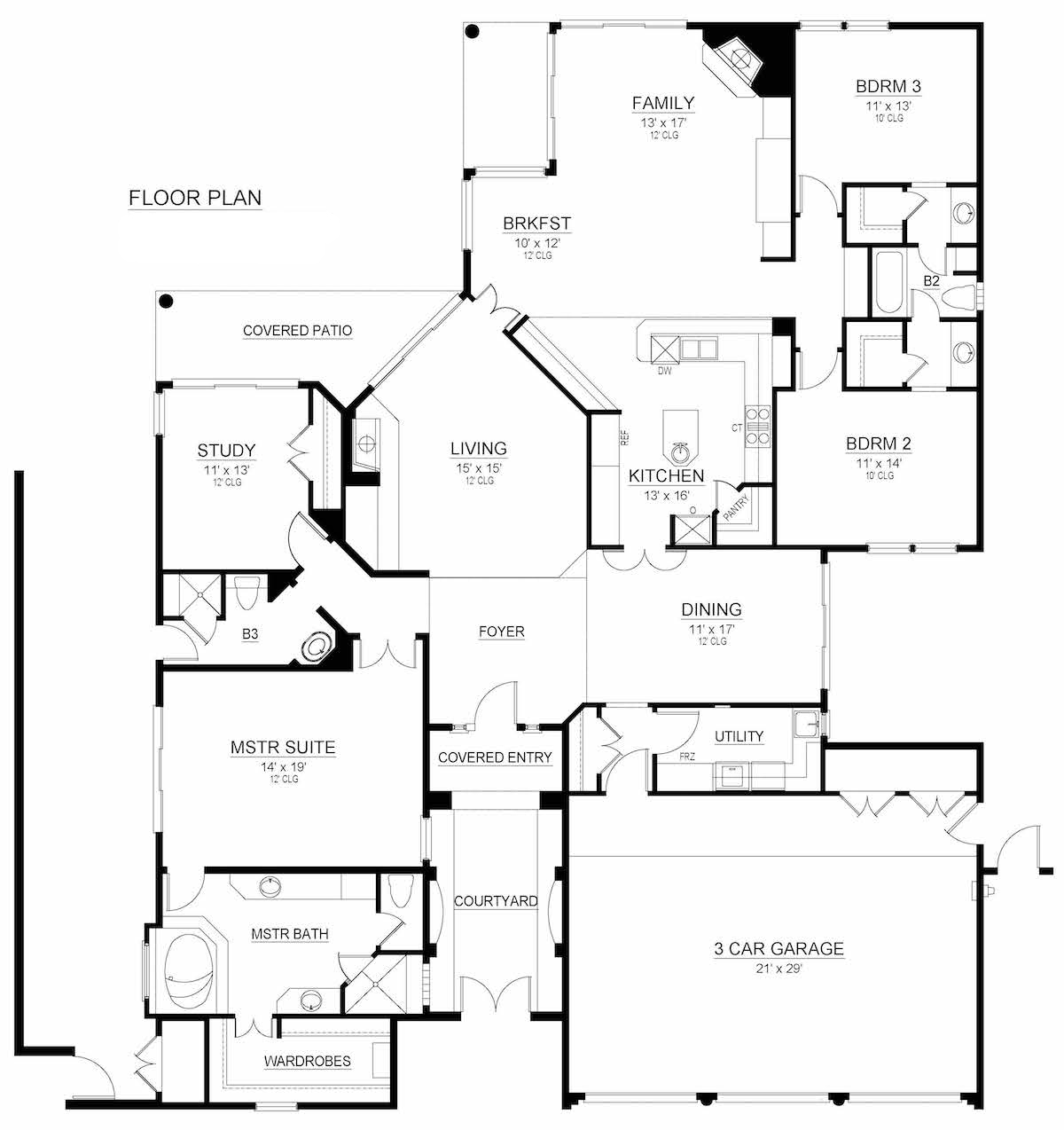 Floor Plan Main Level