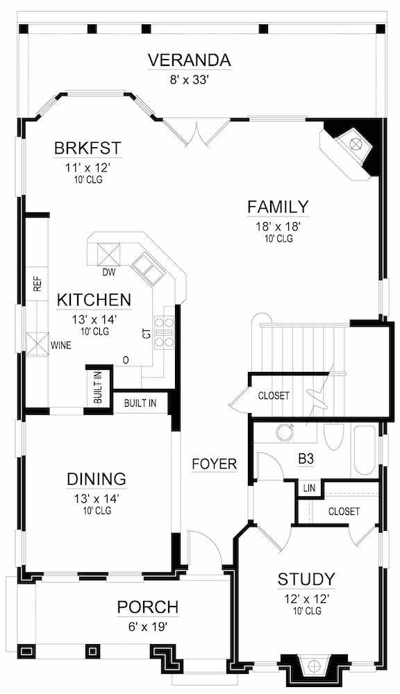Floor Plan Main Level