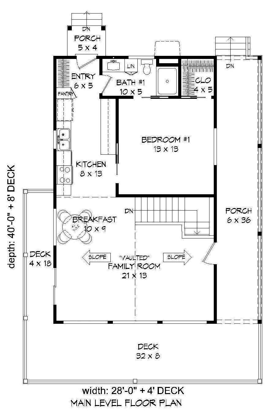 Floor Plan Main Level