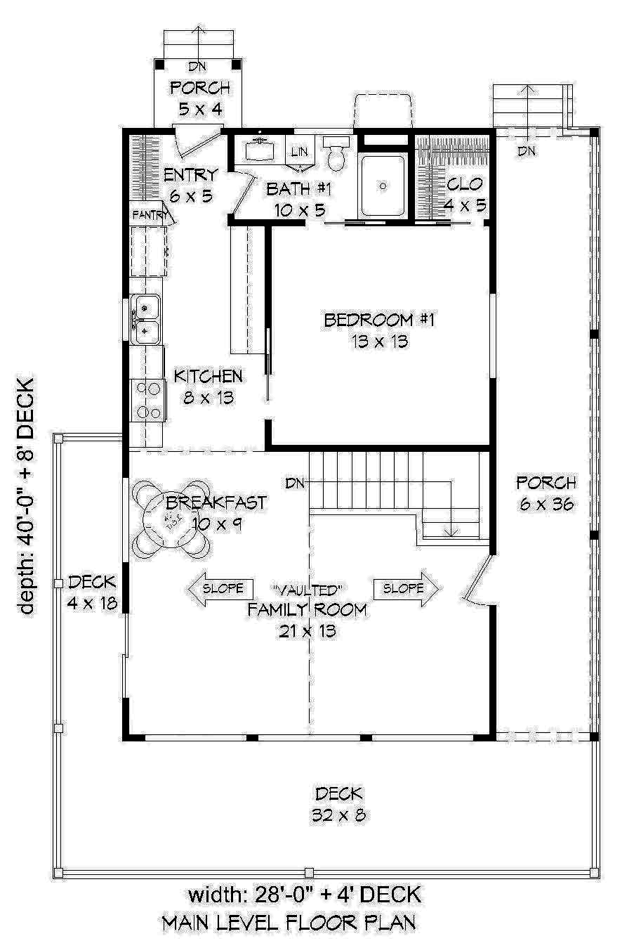 Floor Plan Main Level