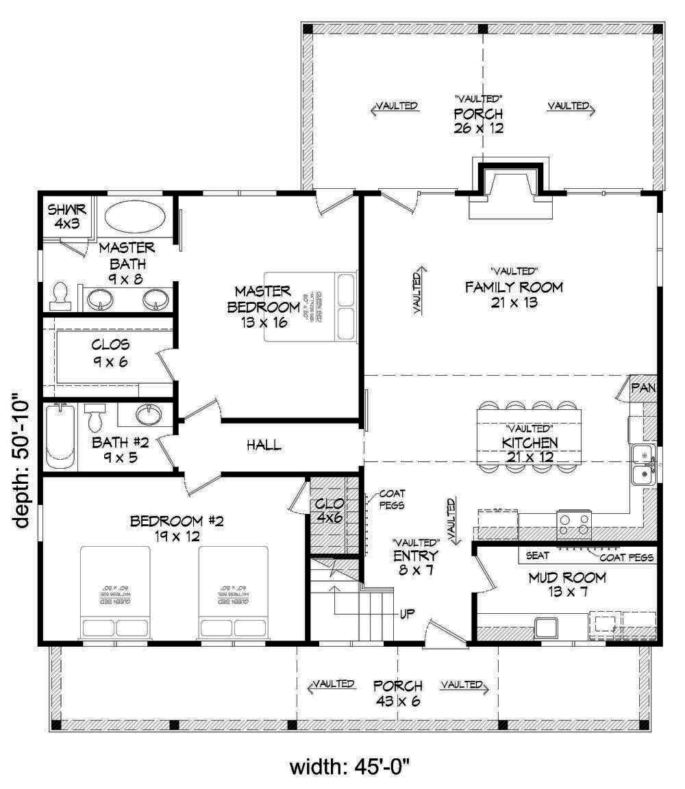 Floor Plan Main Level