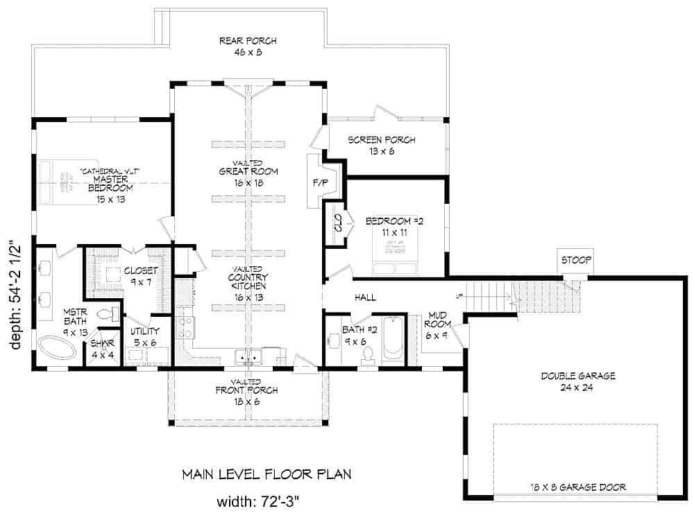 Floor Plan Main Level