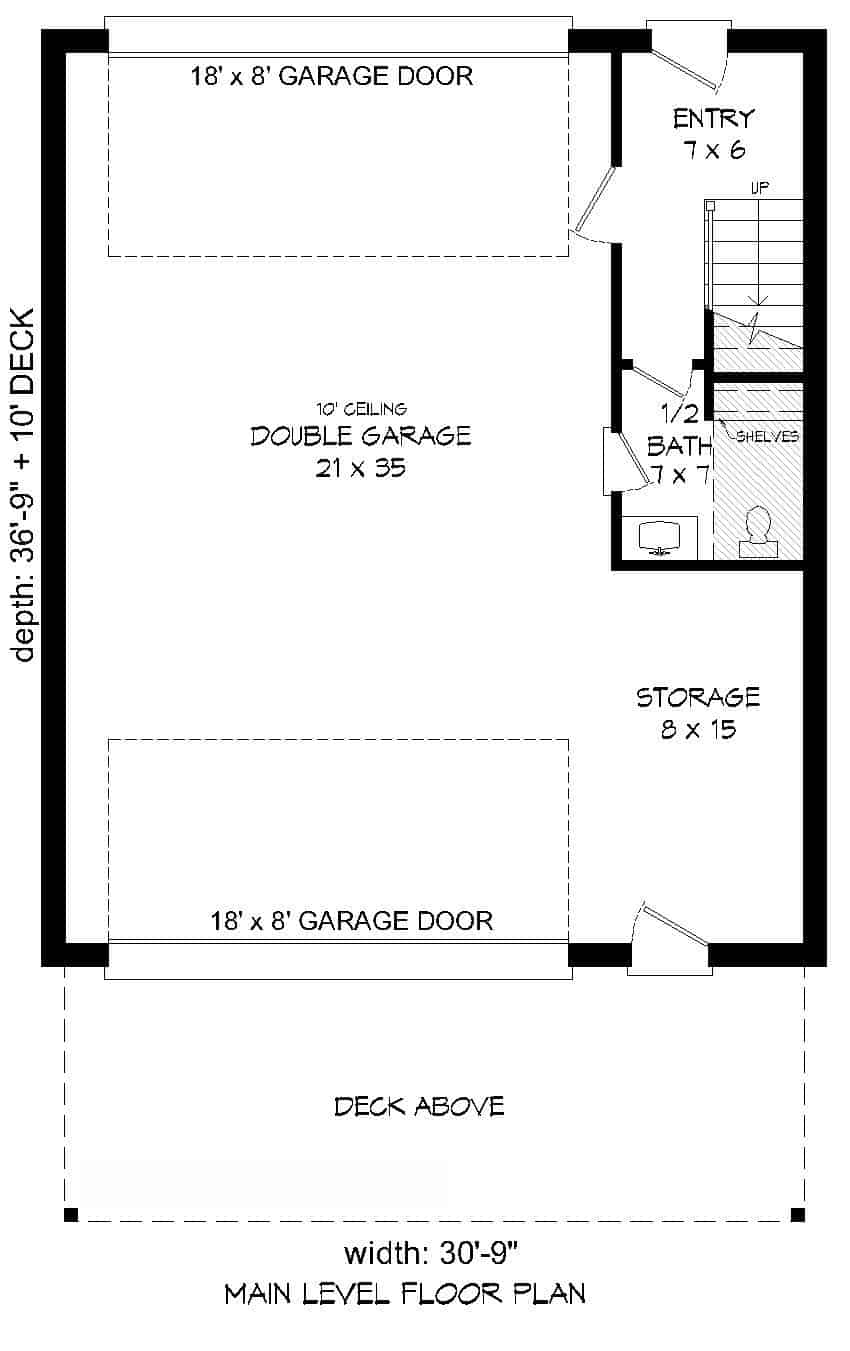 Floor Plan Main Level
