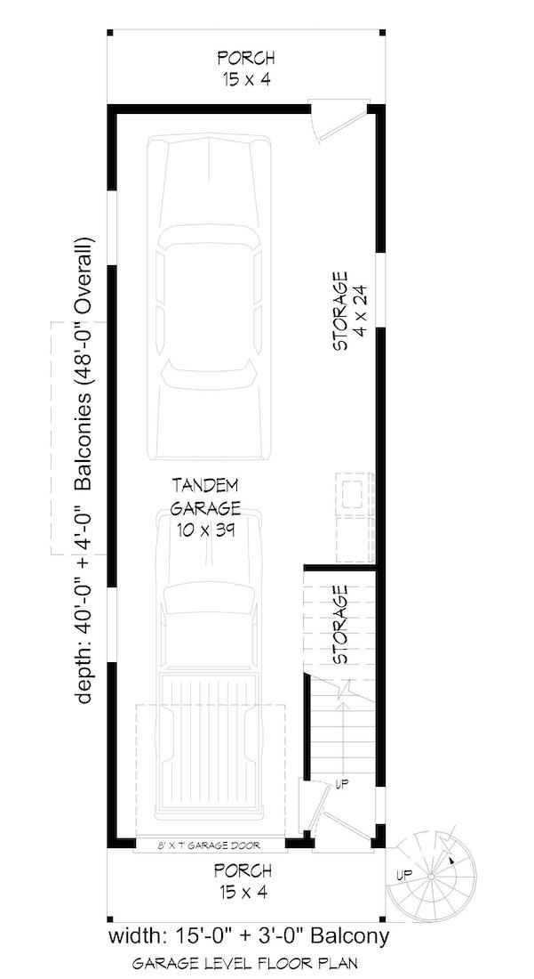 Floor Plan Garage