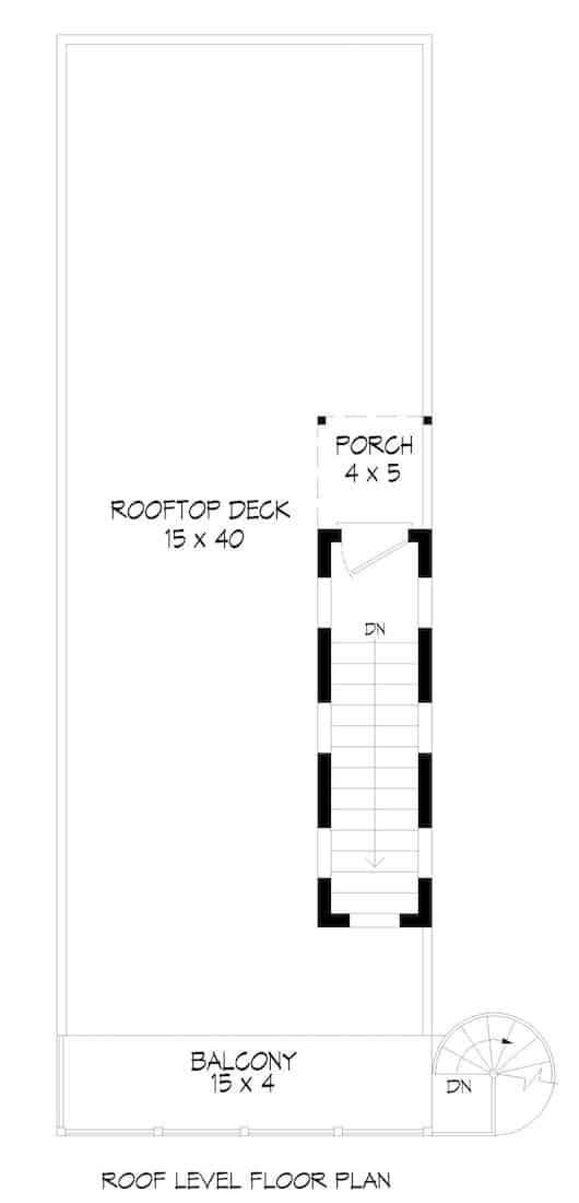 Floor Plan Third Story