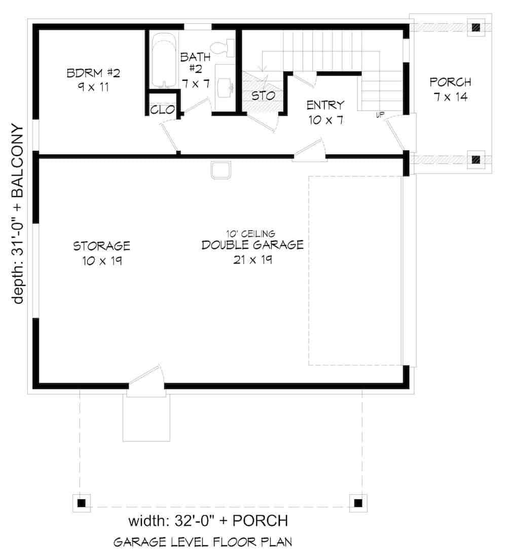 Floor Plan Main Level