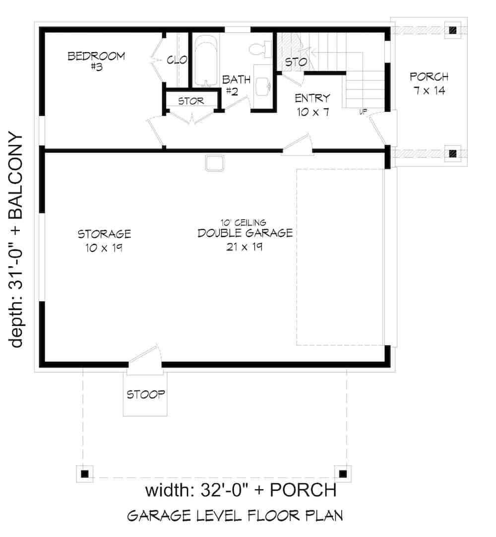 Floor Plan Main Level