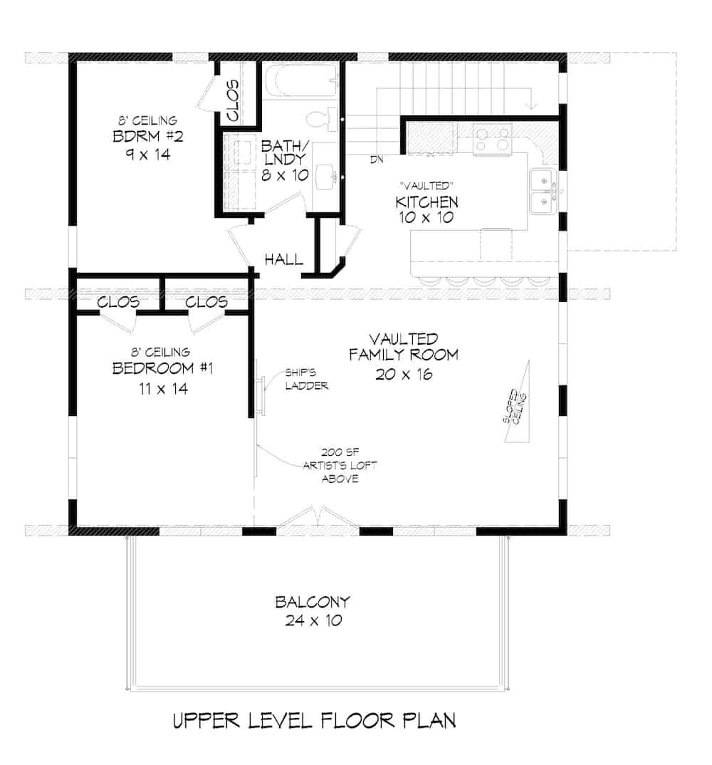 Floor Plan Upper Level