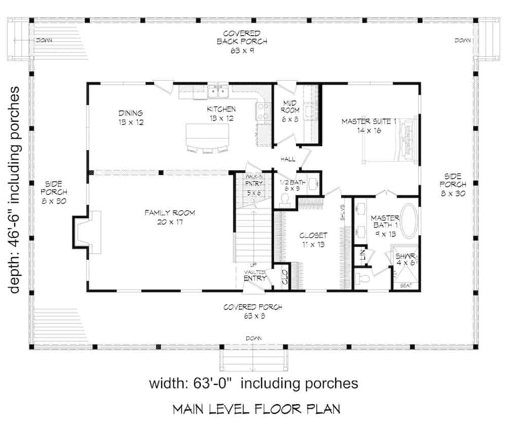 Floor Plan Main Level