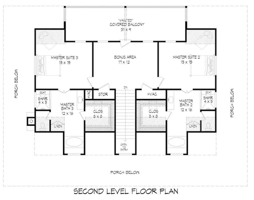 Floor Plan Upper Level