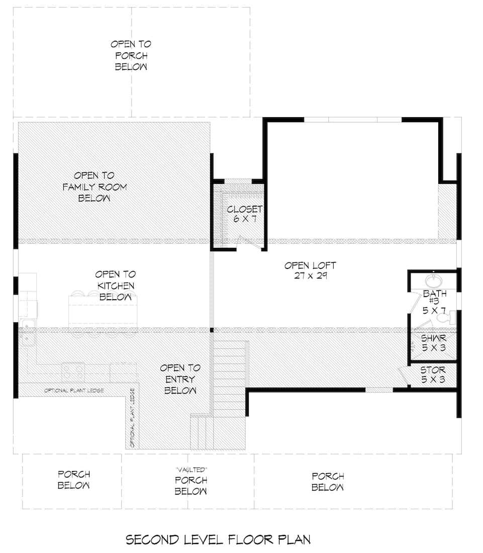 Floor Plan Upper Level