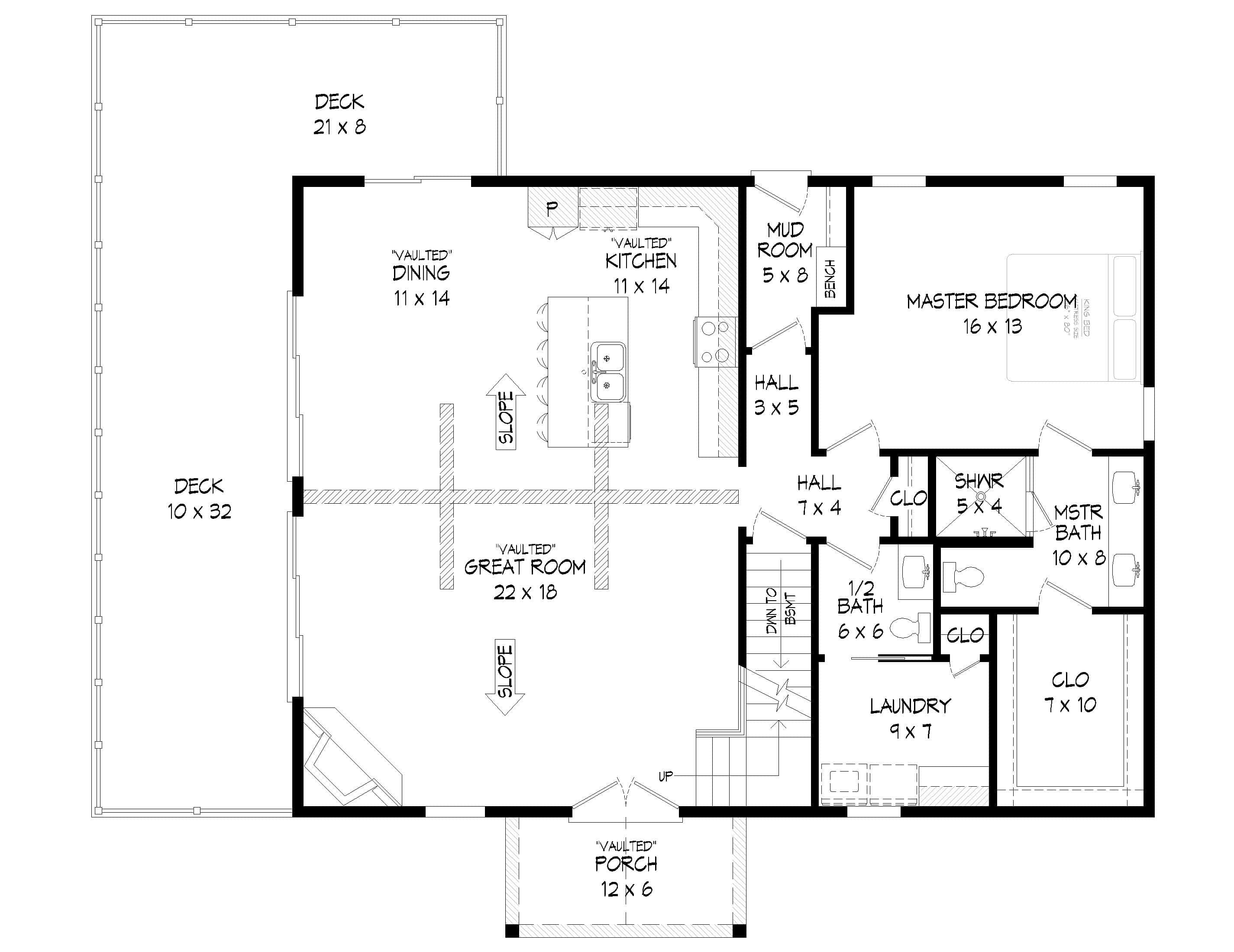 Floor Plan First Story