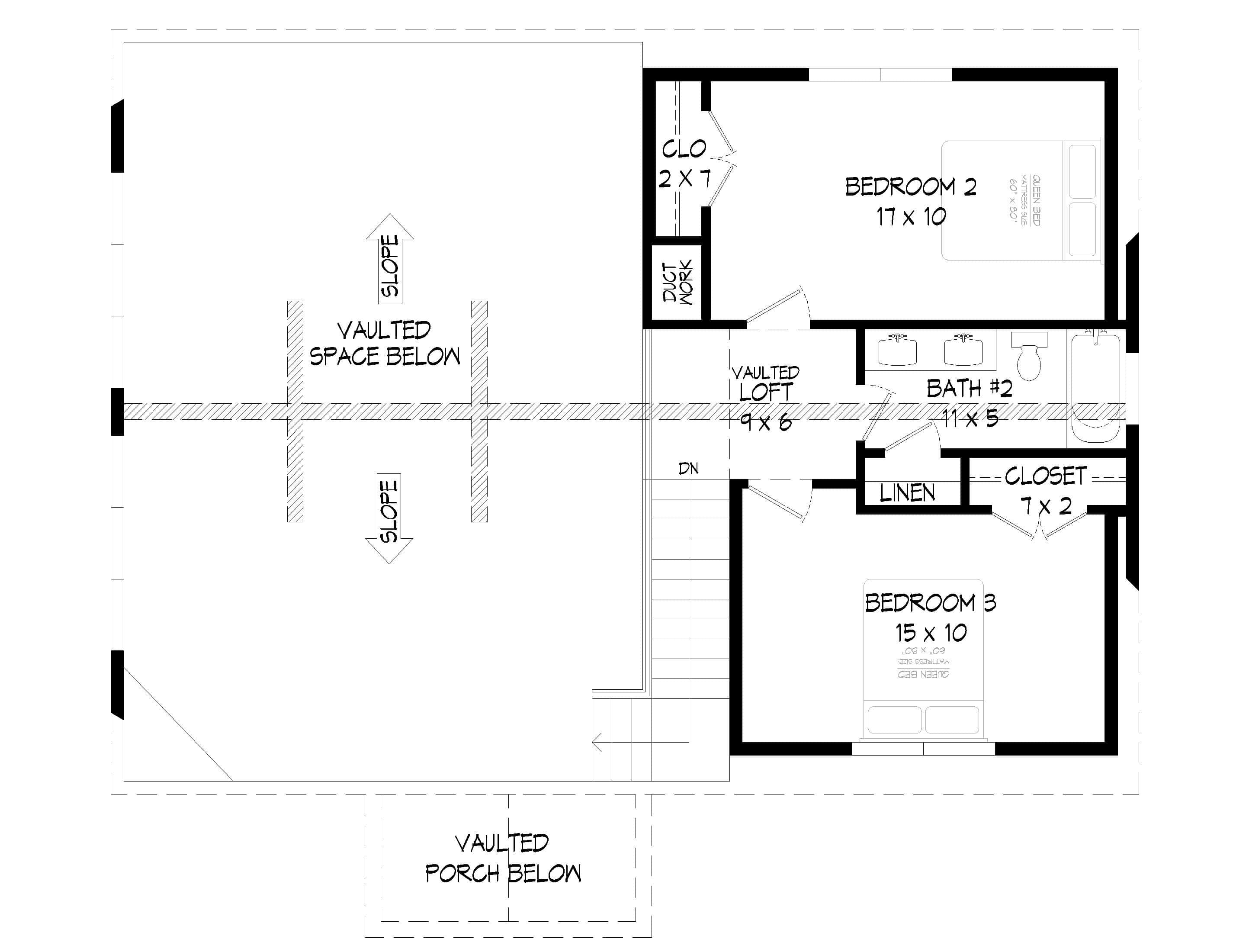 Floor Plan Second Story