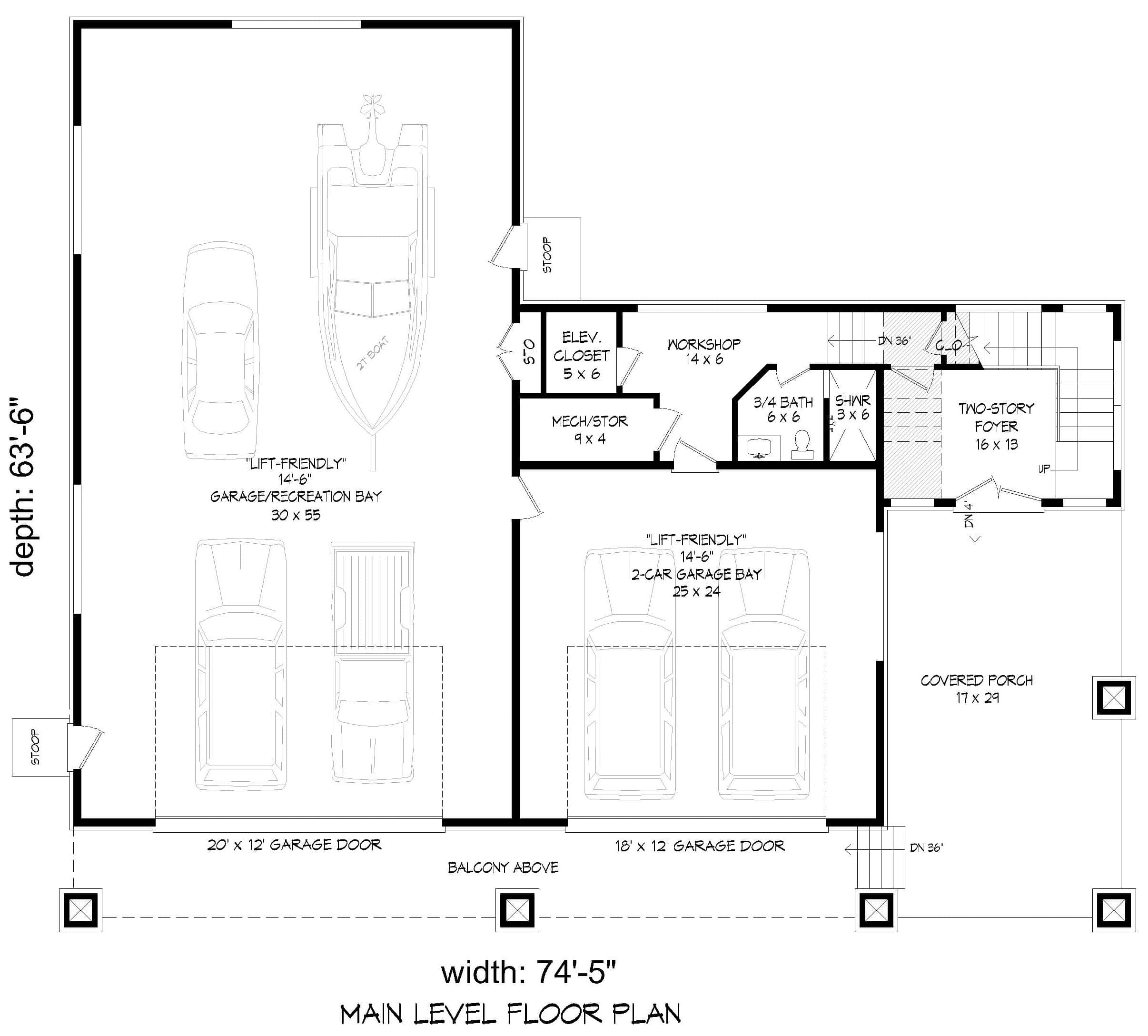 Floor Plan First Story