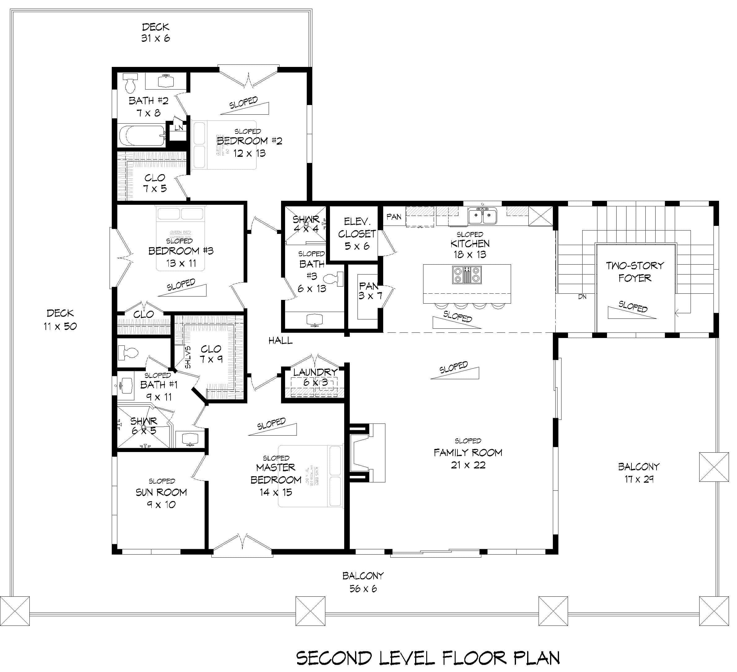 Floor Plan Second Story