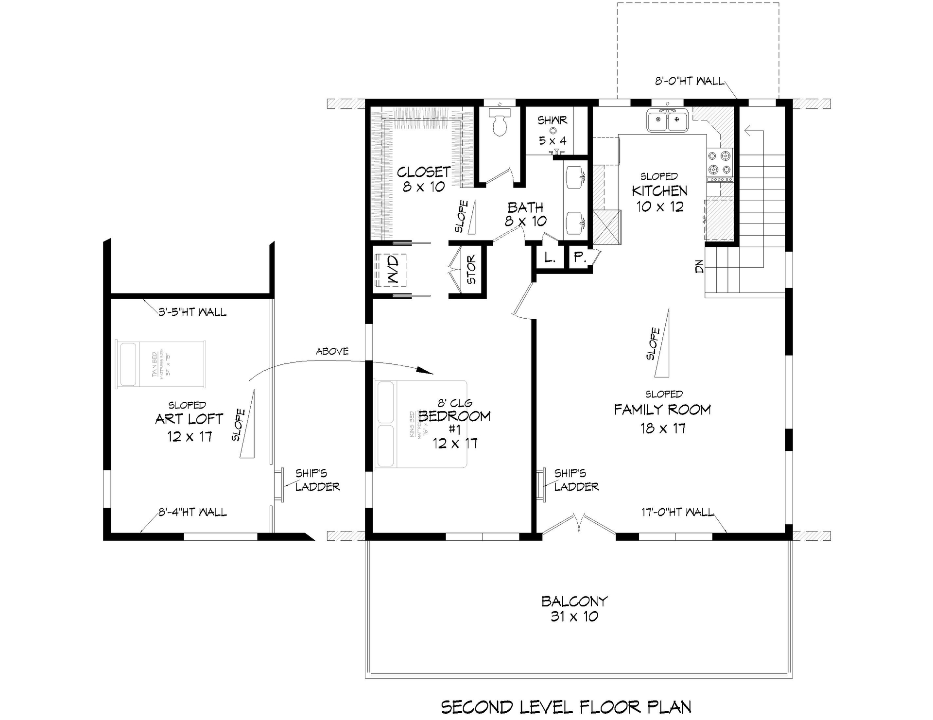 Floor Plan Second Story