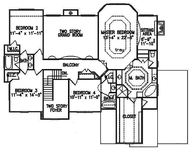 Floor Plan Upper Level